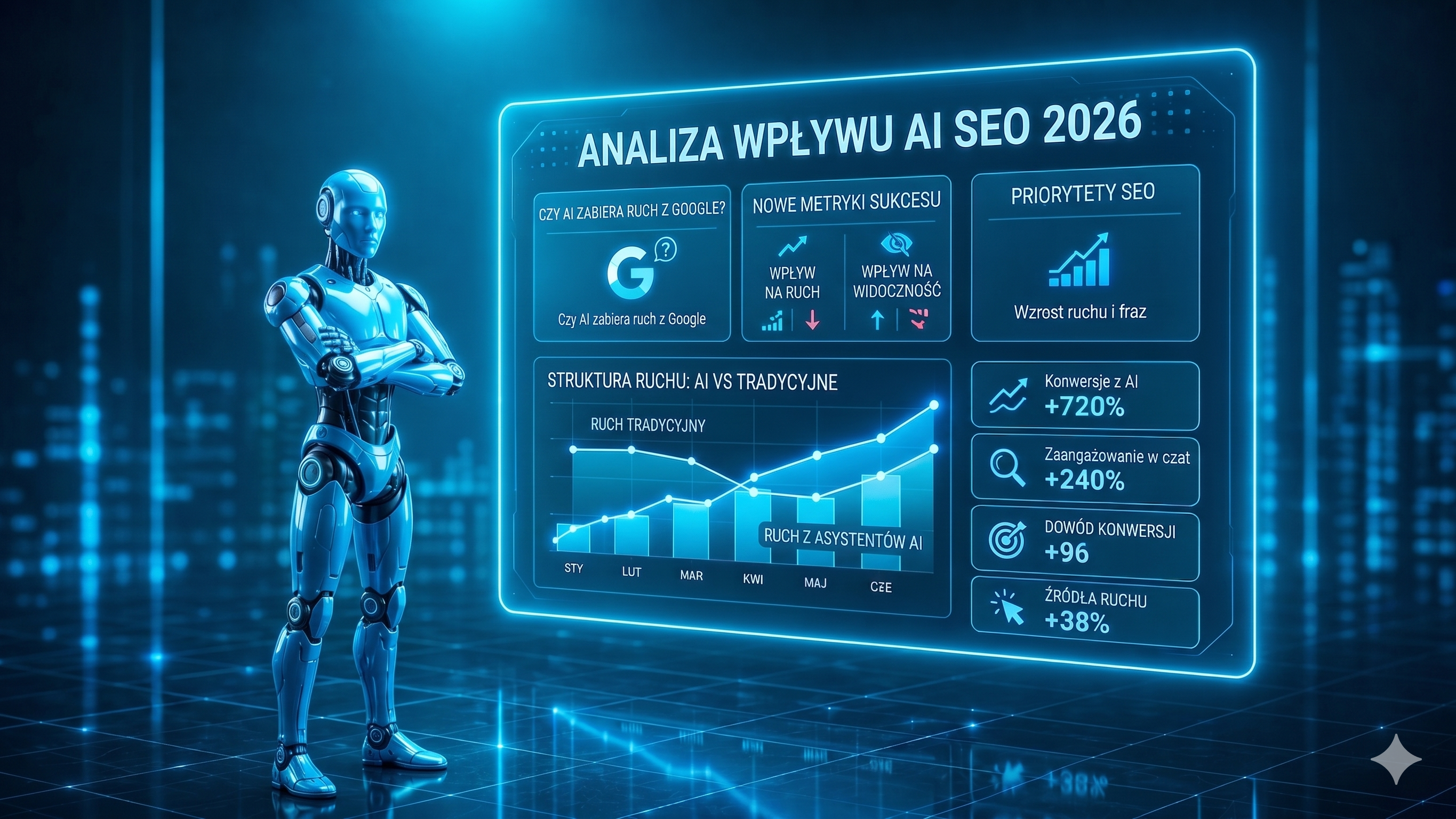 Czy AI zabiera ruch z Google? (AI SEO 2026