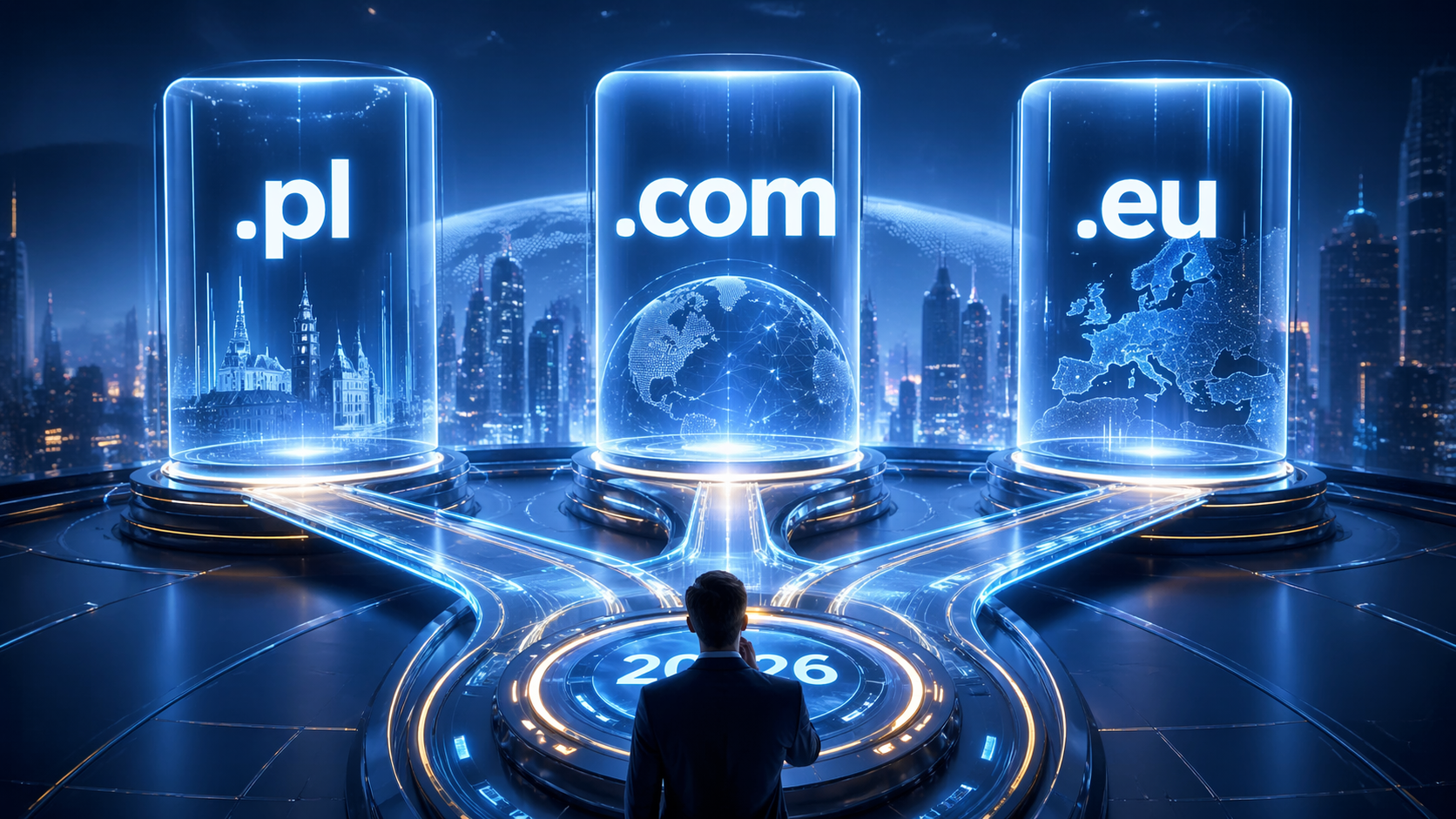 Domena .pl vs .com vs .eu w 2026