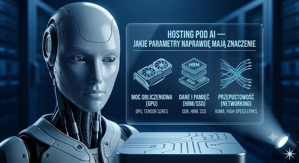Hosting pod AI — jakie parametry naprawdę mają znaczenie? (TTFB, uptime, SSL)