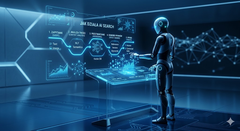 Jak działa AI Search (ChatGPT, Google SGE, Gemini)? Mechanika wyszukiwania 2026