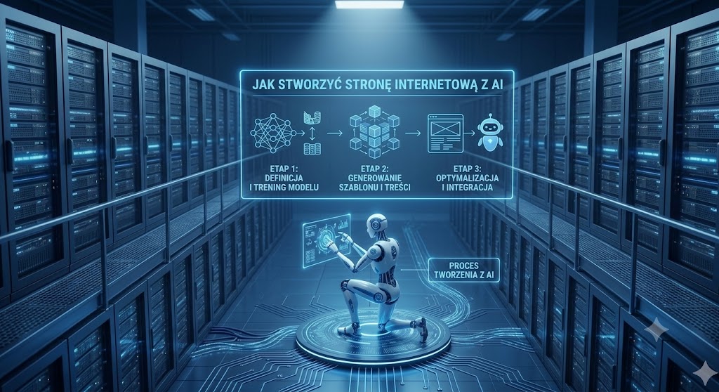 Jak stworzyć stronę internetową z AI krok po kroku (ChatGPT + hosting 2026)