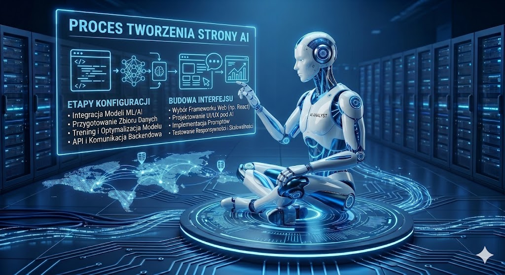 Jak stworzyć stronę internetową z AI krok po kroku (ChatGPT + Sitejet + hosting 2026)