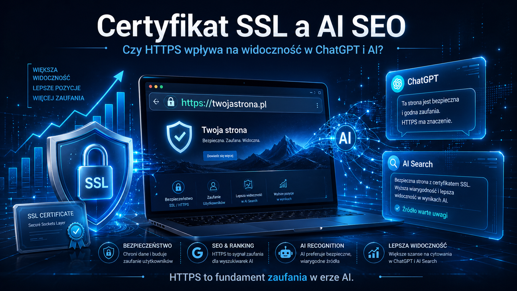 Certyfikat SSL a AI SEO